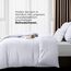 Utopia Bedding Bettwäsche 135x200 4teilig - Mikrofaser 2 Bettbezug 135x200 cm + 2 Kissenbezüge 80x80 cm - Weiß