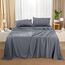 Utopia Bedding Komplettes Bettwäsche-Set, 2er-Pack, ideal für Spas, Hotels und Gästezimmer, gebürstete Mikrofaser, schrumpf- und lichtbeständig, pflegeleicht (grau)