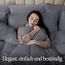 Utopia Bedding Bettwäsche 135x200 Set - Mikrofaser Bettbezug 135x200 cm + 1 Kissenbezug 80x80 cm - Grau