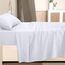 Utopia Bedding Bettwäsche-Set für Twin-Bett, 2er-Pack Bettwäsche-Sets, ideal für Spas, Hotels und Gästezimmer, gebürstete Mikrofaser, schrumpf- und lichtbeständig, pflegeleicht (weiß)