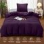 Utopia Bedding Bettwäsche 135x200 Set - Mikrofaser Bettbezug 135x200 cm + 1 Kissenbezug 80x80 cm - Lila