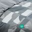 BEDSURE Bettwäsche 200x220 3teilig Bettbezug - Bettwäsche-Sets 200 x 220 cm mit 2 Kissenbezüge 80x80 cm, ÖKO-TEX Wendebettwäsche Bedding Grau Geometrie Muster für Doppelbett mit Reißverschluss