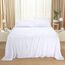 Utopia Bedding Queen-Size-Bettwäsche-Set, Großpackung mit 2 Bettlaken-Sets, perfekt für Spa, Hotel und Gästezimmer, gebürstete Mikrofaser, schrumpf- und lichtbeständig, pflegeleicht, Weiß
