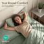 Utopia Bedding Queensize-Bettlaken-Set, 4-teiliges Bettlaken für Queen-Size-Bett, weiche und atmungsaktive Mikrofaser, enthält 1 Spannbetttuch, 1 Bettlaken und 2 Kissenbezüge (Heather Sage)