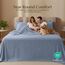 Utopia Bedding Queensize-Bettlaken-Set, 4-teiliges Bettlaken für Queen-Size-Bett, weiche und atmungsaktive Mikrofaser, enthält 1 Spannbetttuch, 1 Bettlaken und 2 Kissenbezüge (Heather Navy)