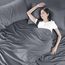 Utopia Bedding King-Size-Bettwäsche-Set, Packung mit 2 Bettlaken-Sets, perfekt für Spa, Hotel und Gästezimmer, gebürstete Mikrofaser, schrumpf- und lichtbeständig, pflegeleicht, Grau