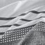 BEDSURE Bettwäsche 220x240 3teilig Bettbezug - Bettwäsche-Sets Grau 220 x 240 cm mit 2 Kissenbezüge 80x80 cm, ÖKO-TEX Wendebettwäsche Bedding Grau Gestreift Muster mit Reißverschluss