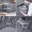 Utopia Bedding King-Size-Bettwäsche-Set, Packung mit 2 Bettlaken-Sets, perfekt für Spa, Hotel und Gästezimmer, gebürstete Mikrofaser, schrumpf- und lichtbeständig, pflegeleicht, Grau