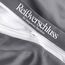 Utopia Bedding Bettwäsche 135x200 Set - Mikrofaser Bettbezug 135x200 cm + 1 Kissenbezug 50x75 cm - Grau