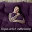 Utopia Bedding Bettwäsche 200x200 Set - Mikrofaser Bettbezug 200x200 cm + 2 Kissenbezüge 50x75 cm - Lila