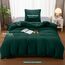 Utopia Bedding Bettwäsche 135x200 Set - Mikrofaser Bettbezug 135x200 cm + 1 Kissenbezug 80x80 cm - Smaragd