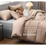 Utopia Bedding Bettwäsche Set - Mikrofaser Bettbezug 230x220 cm + 2 Kissenbezüge 50x75 cm - Beige