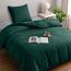 Utopia Bedding Bettwäsche 135x200 Set - Mikrofaser Bettbezug 135x200 cm + 1 Kissenbezug 80x80 cm - Smaragd