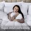 Utopia Bedding Bettwäsche 140x200 Set - Mikrofaser Bettbezug 140x200 cm + 1 Kissenbezug 65x65 cm - Weiß