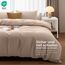 Utopia Bedding Bettwäsche Set - Mikrofaser Bettbezug 230x220 cm + 2 Kissenbezüge 50x75 cm - Beige