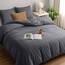Utopia Bedding Bettwäsche Set - Mikrofaser Bettbezug 260x240 cm + 2 Kissenbezüge 65x65 cm - Grau