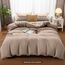 Utopia Bedding Bettwäsche Set - Mikrofaser Bettbezug 230x220 cm + 2 Kissenbezüge 50x75 cm - Beige