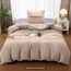 Utopia Bedding Bettwäsche 140x200 Set - Mikrofaser Bettbezug 140x200 cm + 1 Kissenbezug 65x65 cm - Beige