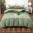 Utopia Bedding Bettwäsche 200x200 Set - Mikrofaser Bettbezug 200x200 cm + 2 Kissenbezüge 50x75 cm - Salbeigrün