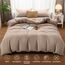 Utopia Bedding Bettwäsche Set - Mikrofaser Bettbezug 230x220 cm + 2 Kissenbezüge 50x75 cm - Beige