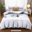 Utopia Bedding Bettwäsche Set - Mikrofaser Bettbezug 260x240 cm + 2 Kissenbezüge 65x65 cm - Weiß