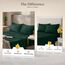 Utopia Bedding Bettwäsche-Set – 4-teiliges Bettwäsche-Set – gebürstete Mikrofaser – schrumpffrei und lichtbeständig – pflegeleicht (voll, Smaragd)