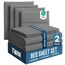 Utopia Bedding Bettwäsche-Set für Twin-Bett, 2er-Pack Bettwäsche-Sets, ideal für Spas, Hotels und Gästezimmer, gebürstete Mikrofaser, schrumpf- und lichtbeständig, pflegeleicht (Grau)