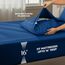 Utopia Bedding Queen-Bettwäsche-Set, 4-teilig, gebürstete Mikrofaser, schrumpft und lichtbeständig, pflegeleicht (Queen-Size-Bett, Dunkelblau)