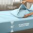 Utopia Bedding Bettwäsche-Set für Einzelbett – 3-teiliges Bettwäsche-Set, weiche und atmungsaktive Mikrofaser, enthält 1 Spannbetttuch, 1 Bettlaken und 1 Kopfkissenbezug (Eisblau)