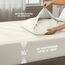 Utopia Bedding Bettwäsche-Set für King-Size-Bett, 4-teilig, gebürstete Mikrofaser, schrumpft und lichtbeständig, pflegeleicht (King-Size-Bett, Elfenbein)