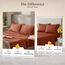 Utopia Bedding Bettwäsche-Set für King-Size-Bett, 4-teilig, gebürstete Mikrofaser, schrumpft und lichtbeständig, pflegeleicht (King-Size-Bett, Terrakotta-Orange)