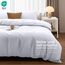 Utopia Bedding Bettwäsche Set - Mikrofaser Bettbezug 260x220 cm + 2 Kissenbezüge 50x75 cm - Weiß