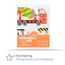 Bloomsbury Mill - Kinderbettwäsche 135x200 - Bagger Bettwäsche 135x200 Kinder Set für Jungen - Baustelle Auto - Wendebettwäsche und Kissenbezug - Einzelbettwäsche-Set