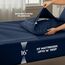 Utopia Bedding Bettwäsche-Set für King-Size-Bett, 4-teilig, gebürstete Mikrofaser, schrumpft und lichtbeständig, pflegeleicht (King-Size-Bett, Marineblau)