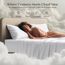 Utopia Bedding Bettwäscheset, 4-teilig, gebürstete Mikrofaser, schrumpft und lichtbeständig, pflegeleicht (Voll, Weiß)