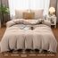 Utopia Bedding Bettwäsche Set - Mikrofaser Bettbezug 260x240 cm + 2 Kissenbezüge 65x65 cm - Beige