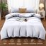 Utopia Bedding Bettwäsche Set - Mikrofaser Bettbezug 260x220 cm + 2 Kissenbezüge 50x75 cm - Weiß