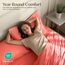 Utopia Bedding Queen-Bettwäsche-Set, 4-teilig, gebürstete Mikrofaser, schrumpft und lichtbeständig, pflegeleicht (Queen-Size-Bett, Koralle)