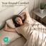 Utopia Bedding Bettwäscheset, 4-teilig, gebürstete Mikrofaser, schrumpft und lichtbeständig, pflegeleicht (Vollbett, Beige)