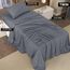 Utopia Bedding Bettwäsche-Set für Twin-Bett, 2er-Pack Bettwäsche-Sets, ideal für Spas, Hotels und Gästezimmer, gebürstete Mikrofaser, schrumpf- und lichtbeständig, pflegeleicht (Grau)
