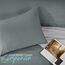 Utopia Bedding Bettbezug-Set mit Kissenbezügen – 3-teiliges Bettwäsche-Set mit Reißverschluss – 1 Bettbezug mit 2 Kissenbezügen – weich gebürstete Mikrofaser (Kingsize, Grau).