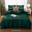 Utopia Bedding Bettwäsche Set - Mikrofaser Bettbezug 260x240 cm + 2 Kissenbezüge 65x65 cm - Smaragd