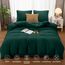 Utopia Bedding Bettwäsche Set - Mikrofaser Bettbezug 260x240 cm + 2 Kissenbezüge 65x65 cm - Smaragd