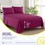 Sweet Home Collection Bettwäsche-Set, Fadenzahl 1800, ägyptische Qualität, gebürstete Mikrofaser, 3-teilig, Tiefe Taschen, Twin XL, Beeren