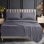 Bettlaken-Set von Utopia Bedding für Doppelbetten: Weiche Mikrofaser, 4-teiliges Hotel-Luxus-Bettlaken-Set mit tiefen Taschen, bestickten Kissenbezügen, Spannbettlaken mit seitlicher