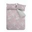 Catherine Lansfield Bedding Canterbury Floral Double Duvet Cover Set with Pillowcases Heather
