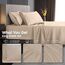 Utopia Bedding Bettwäsche-Set für King-Size-Betten – weiche Mikrofaser, 4-teiliges Hotel-Luxus-Bettwäsche-Set mit tiefen Taschen, bestickte Kissenbezüge, Spannbettlaken mit seitlicher