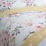 Catherine Lansfield Bedding Canterbury Floral Super King Duvet Cover Set with Pillowcases Duck Egg Blue