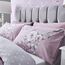 Catherine Lansfield Bedding Canterbury Floral Double Duvet Cover Set with Pillowcases Heather