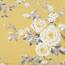 Catherine Lansfield Bedding Canterbury Floral Double Duvet Cover Set with Pillowcase Ochre